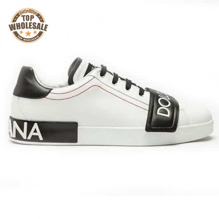 DOLCE & GABBANA UNISEX SHOES PORTOFINO SNEAKERS IN NAPPA CALFSKIN - DG24