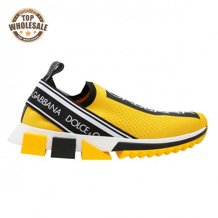 DOLCE & GABBANA STRETCH MESH SORRENTO SNEAKERS WITH LOGO - DG48