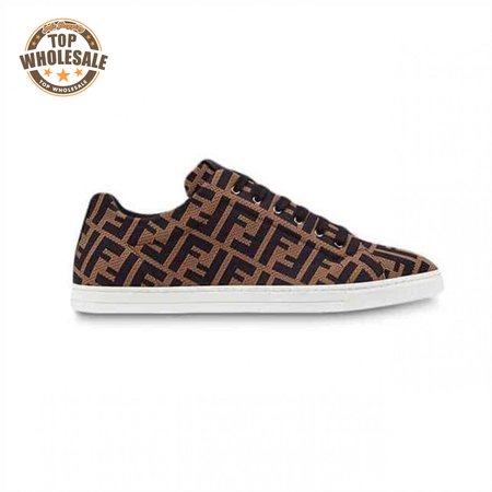 FENDI FF MOTIF MESH SNEAKERS - FD15