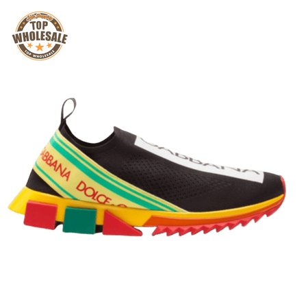 DOLCE & GABBANA STRETCH MESH SORRENTO SNEAKERS WITH LOGO - DG47