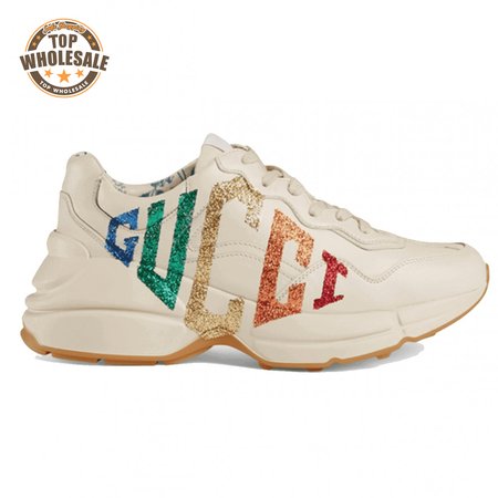 GUCCI RHYTON GLITTER SNEAKER