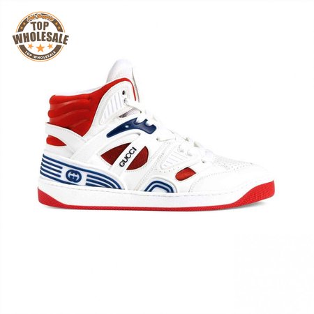 GUCCI BASKET SNEAKERS WHITE DEMETRA - GC068