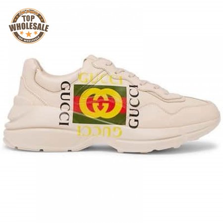 GUCCI RHYTON LEATHER SNEAKER - GC56