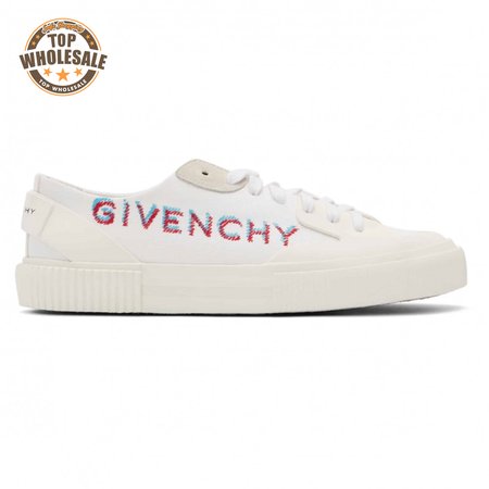 GIVENCHY WHITE SIGNATURE LIGHT TENNIS SNEAKER - GVC41