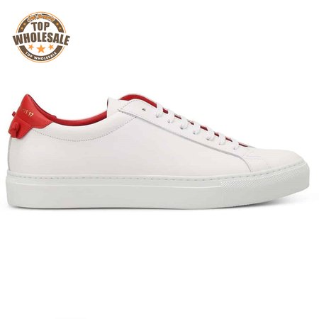 GIVENCHY WHITE URBAN LEATHER SNEAKERS - GVC27