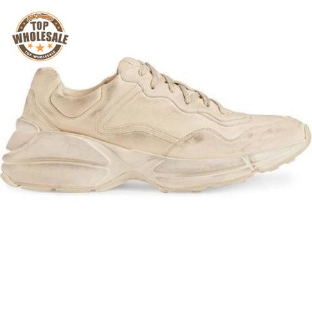 GUCCI RHYTON LEATHER SNEAKER - GC57