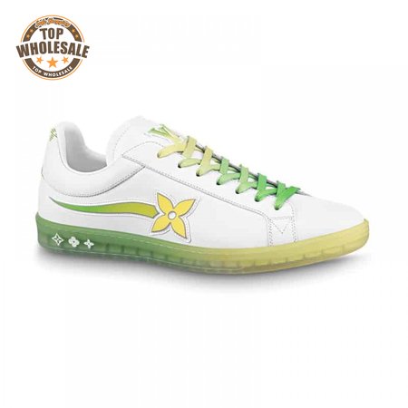 luxembourg samothrace trainers in jaune - lsvt274