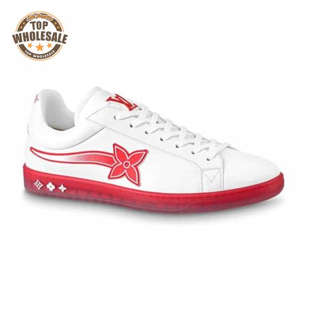 luxembourg samothrace trainers in rouge - lsvt273