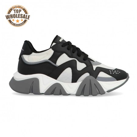 VERSACE MULTICOLOURED CHUNKY SOLE SNEAKERS - VS36