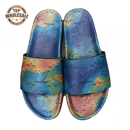 monogram 3d effect print slides - s44